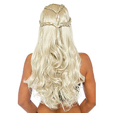 Парик Дейенерис Таргариен Leg Avenue Braided long wavy wig Blond, платиновый, длина 81 см