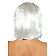 Светящийся в темноте парик Leg Avenue Pearl short natural bob wig White, короткий, жемчужный, 33 см