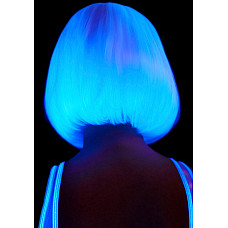 Светящийся в темноте парик Leg Avenue Pearl short natural bob wig White, короткий, жемчужный, 33 см