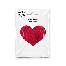 Пестис-сердечка Art of Sex - Secret Heart, червоний