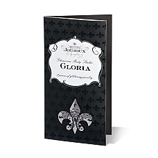 Пестіс з кристалів Petits Joujoux Gloria set of 2 - Black/Silver, прикраса на груди