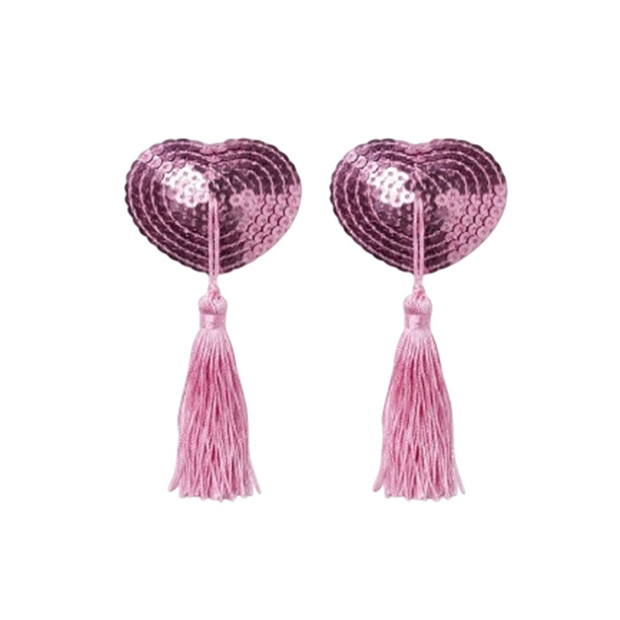 Пестис-сердечки з кісточками Art of Sex - Sparkling Hearts, рожевий