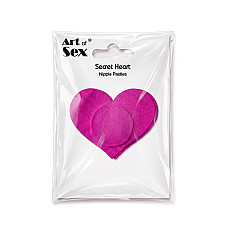 Пестис-сердечка Art of Sex - Secret Heart, рожевий