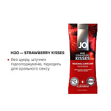 Набор смазок на водной основе JO Four Play (8×10 мл): H2O Original, Agapé Original, H2O Strawberry K