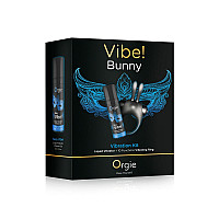 Набір Orgie Vibe Bunny: рідкий вібратор та ерекційне віброкільце