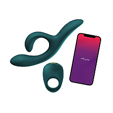 Подарунковий набір для пар We-Vibe Date Night Set: вібратор-кролик Nova 2, ерекційне кільце Pivot