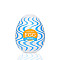 Мастурбатор-яйцо Tenga Egg Wind с зигзагообразным рельефом