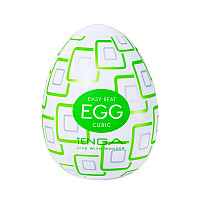 Мастурбатор-яйце Tenga Egg Cubic