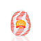 Мастурбатор-яйцо Tenga Egg Tube, рельеф с продольными линиями