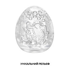Мастурбатор-яйце Tenga Keith Haring Egg Dance