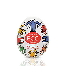 Мастурбатор-яйце Tenga Keith Haring Egg Dance