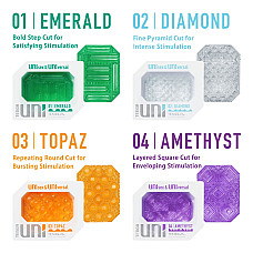 Мастурбатор Tenga UNI Topaz