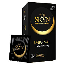 Безлатексные премиум-презервативы SKYN Original 24 шт