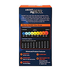 Презервативы MyONE Extra Wide & Long10 шт, картонная коробка