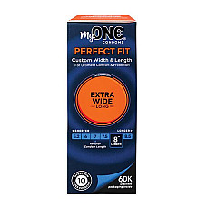 Презервативы MyONE Extra Wide & Long10 шт, картонная коробка