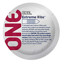 Презерватив ONE Extreme Ribs 1 шт