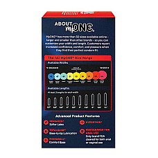 Презервативы MyONE Super Wide 10 шт, картонная коробка