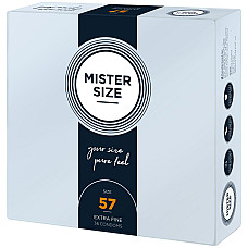 Презервативы Mister Size - pure feel - 57 (36 condoms), толщина 0,05 мм