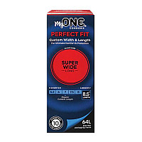 Презервативи MyONE Super Wide & Long 10 шт, картонна коробка