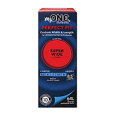 Презервативы MyONE Super Wide & Long 10 шт, картонная коробка