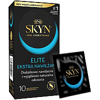 Безлатексные премиум-презервативы SKYN Elite Extra Lubricated 10 шт