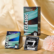 Презервативи Holographic Recare Classic Condoms 3 шт, класичні