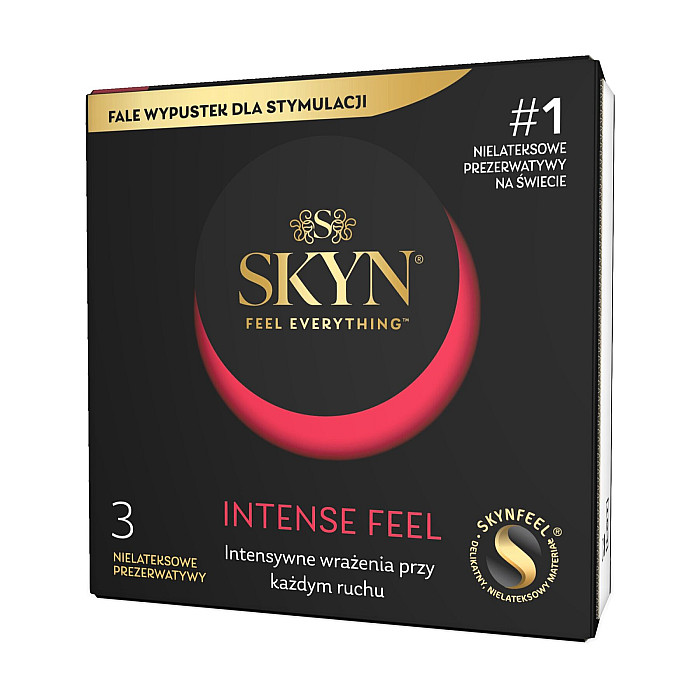 Безлатексные премиум-презервативы SKYN Intense Feel 3 шт