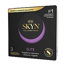 Безлатексные премиум-презервативы SKYN Elite 3 шт, ультратонкие