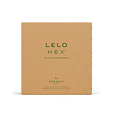 Презервативы LELO HEX Condoms Organic 36 Pack, тонкие и суперпрочные