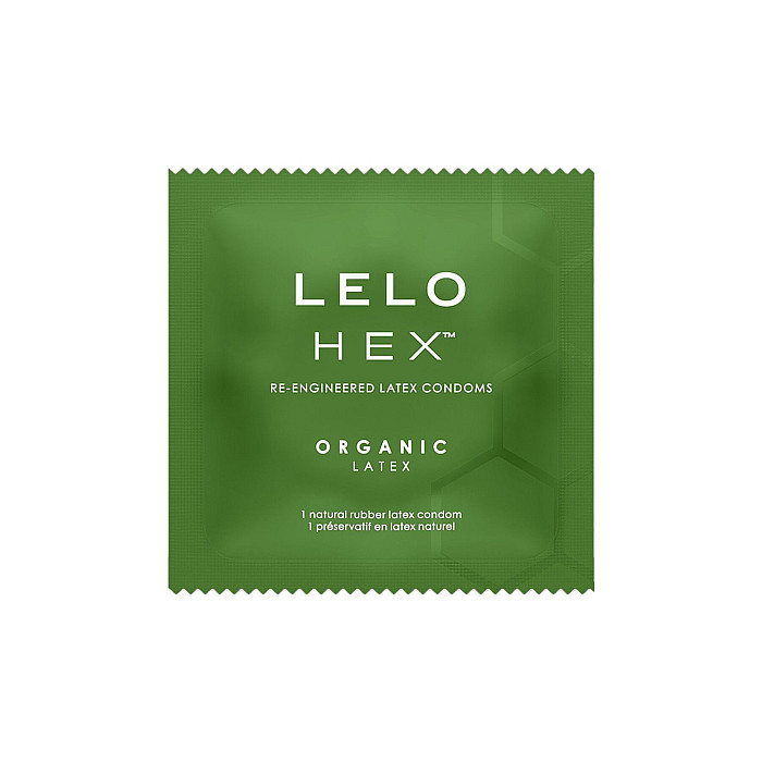 Презервативи LELO HEX Condoms Organic 36 Pack, тонкі та суперміцні