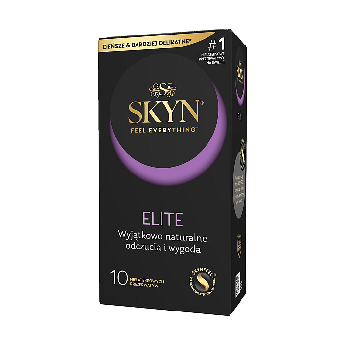 Безлатексные премиум-презервативы SKYN Elite 10 шт, ультратонкие