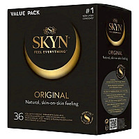 Безлатексні преміум-презервативи SKYN Original 36 шт