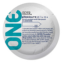 Презерватив ONE Pleasure Plus 1 шт