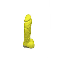 Крафтове мило-член із присоскою Чистий Кайф Yellow size L, натуральне