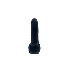 Крафтове мило-член із присоскою Чистий Кайф Black size S натуральне