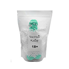 Крафтове мило-член із присоскою Чистий Кайф Turquoise size XL, натуральне