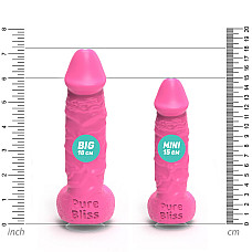 Крафтове мило-член із присоскою Pure Bliss MINI Pink, натуральне