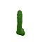 Свеча в виде члена Чистый Кайф Green size L, для возбуждающей атмосферы