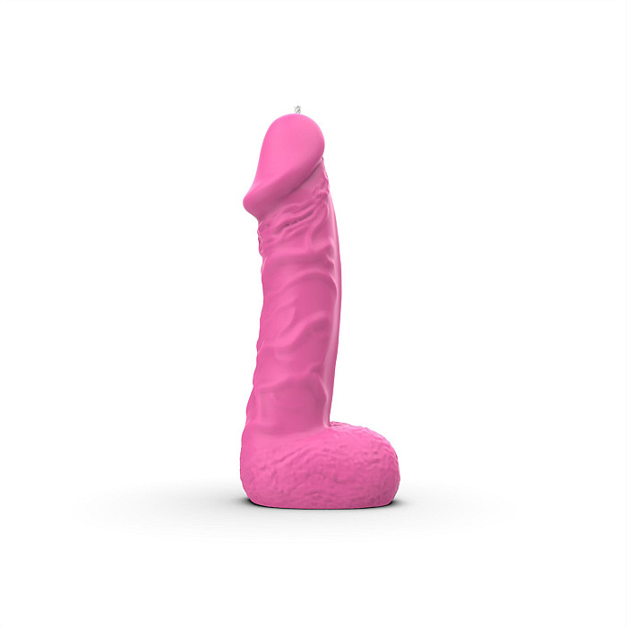 Свеча в виде члена Чистий Кайф LARGE Pink