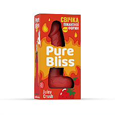 Ароматное свеча пикантной формы Pure Bliss Red Juicy Crush (Ягодный взрыв) 18 см