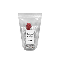 Свічка у вигляді члена Чистий Кайф Red size L, для збуджувальної атмосфери
