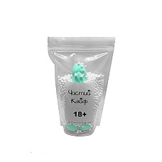 Крафтове мило-член із присоскою Чистий Кайф Turquoise size L, натуральне
