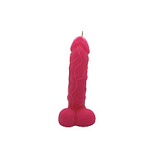 Свічка у вигляді члена Чистий Кайф Pink size L, для збуджувальної атмосфери