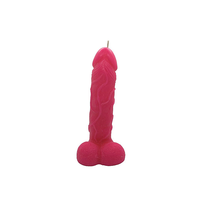Свеча в виде члена Чистый Кайф Pink size L, для возбуждающей атмосферы