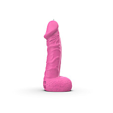 Свеча в виде члена Pure Bliss MINI Pink 15 см