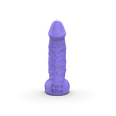 Свеча в виде члена Pure Bliss BIG Violet 18 см