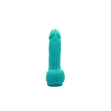 Крафтове мило-член із присоскою Чистий Кайф Turquoise size S натуральне