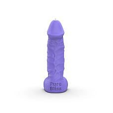 Свеча в виде члена Pure Bliss MINI Violet 15 см