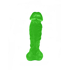 Крафтове мило-член із присоскою Чистий Кайф Green size XL, натуральне