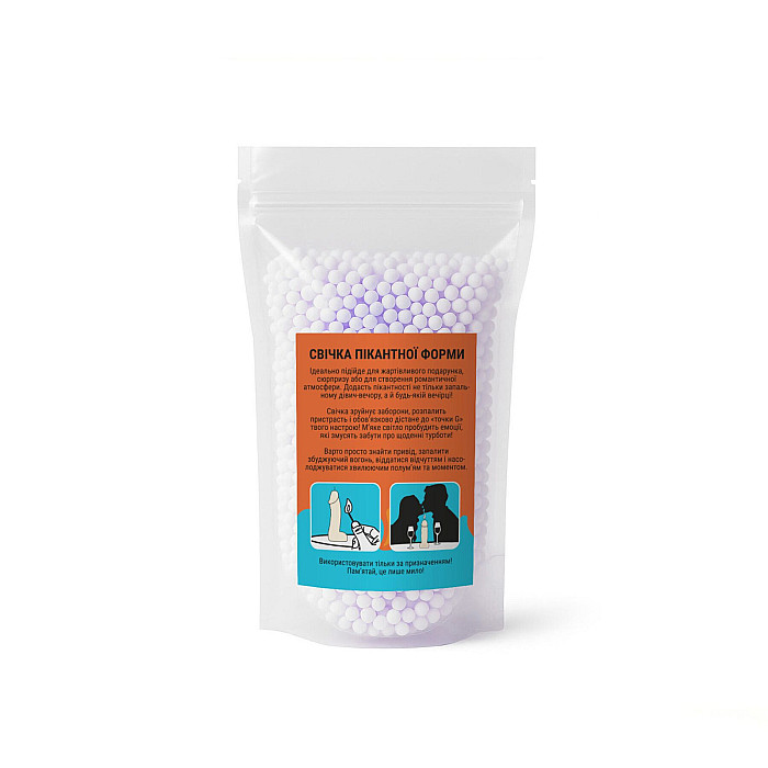 Свеча в виде члена Чистий Кайф MEDIUM Violet